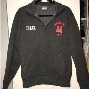 Maryland Terps quarter zip sweatshirt